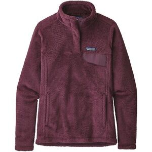 Patagonia Re-Tool Snap-T Fleece Pullover in Deep Plum